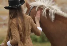 sunset grass fields country horses cowgirls hats cowboy Art HD Wallpaper